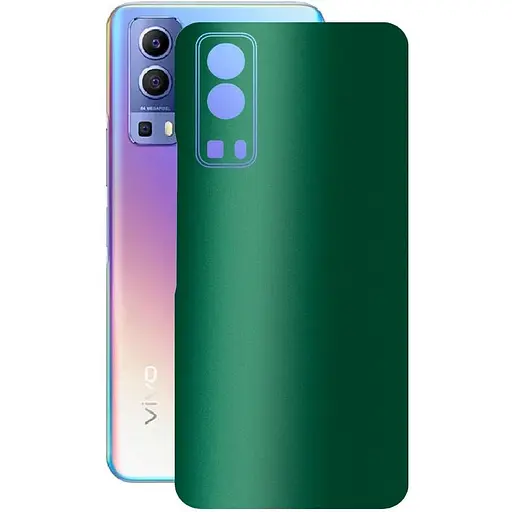 Захисна плівка StatusSKIN для Vivo Y72 Корпус Вініл Зелена - фото 1