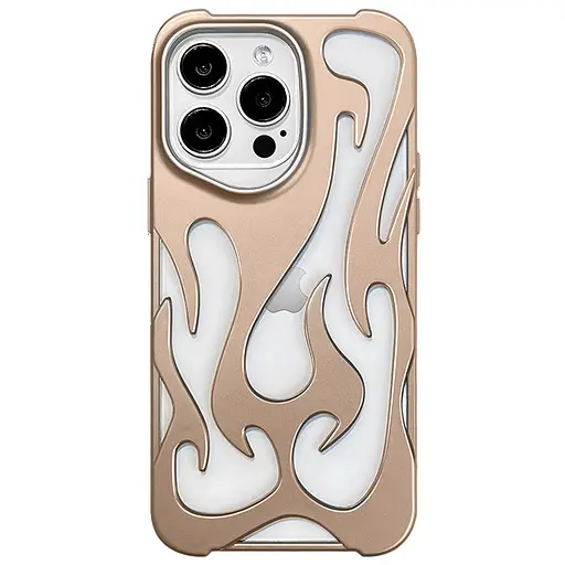 Чохол Epik TPU WinFire для Apple iPhone 13 Pro/14 Pro 6.1 Gold - фото 1