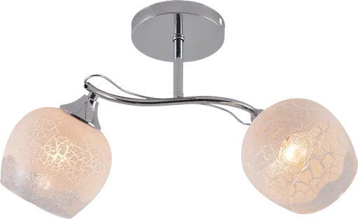 Люстра стельова V XA1633-2 CR на 2 плафони