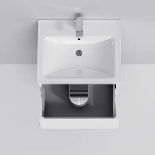 Тумба подвесная AM.PM X-Joy 55 см с умывальником M85-FHX0553-WC0553WG38 - фото 5