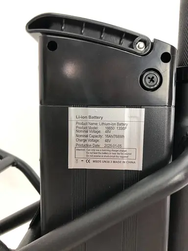 Электровелосипед складной Cruzzer 14 дюймов (350W, 48V, 18Ah) - фото 9