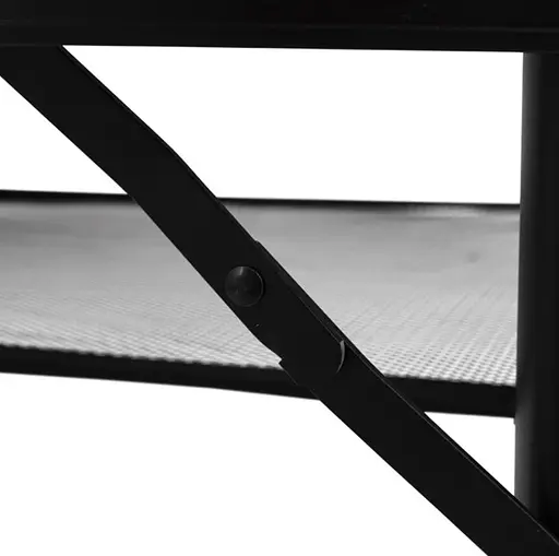 Стол Bo-Camp Northgate Oval 150x80 cm Black/Grey (1404188) - фото 11