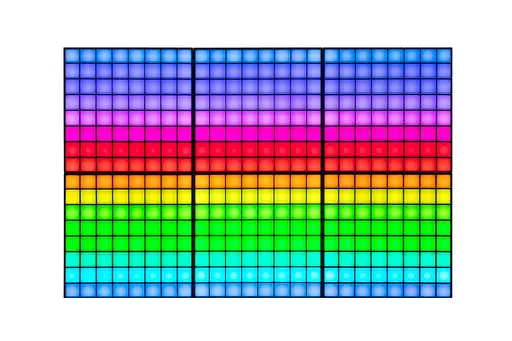 Twinkly Панель Smart LED Twinkly Squares 1+5 RGB, Gen II, IP20, 16x16см, кабель білий - фото 3