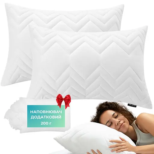Набір подушок Ideia Nordic Comfort з чохлом 50х70 см (8-35819*001) - фото 9