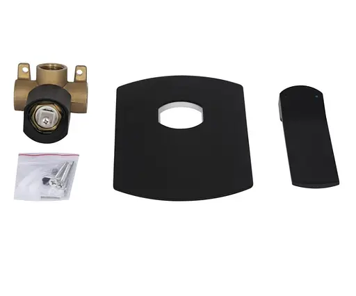 Змішувач для душу Qtap Slavonice, Matt Black (k35) прихованого монтажу QTSLA267BLM45903 - фото 4