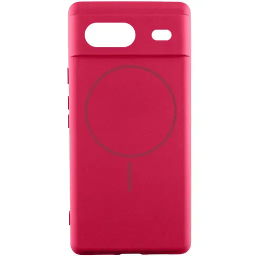 Чохол Silicone Cover Lakshmi Full Camera (AA) with MagFit для Google Pixel 7 Червоний / Rose Red
