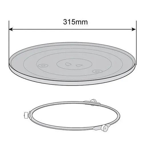 Микроволновая печь Hanseatic AC930AHZ - фото 4