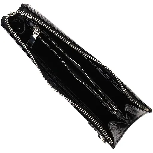 Шкіряна чоловіча сумка Bond 11,5х20,5х3 см sum0023574 - фото 4