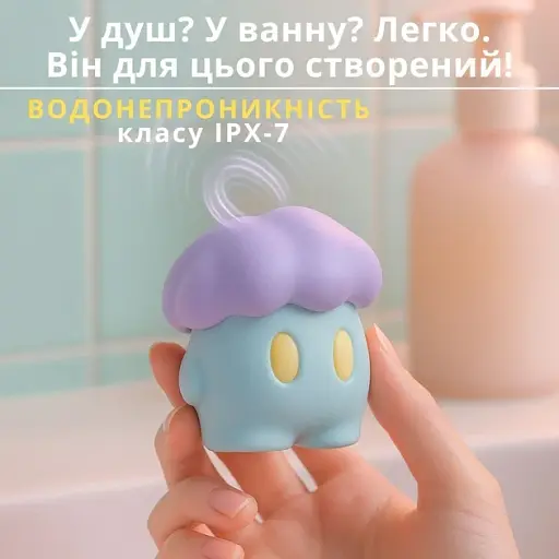 Вакуумний кліторальний стимулятор I’MCUM GlowCloud Вібратор 2 в 1 у вигляді нічника (7970379617680) - фото 7