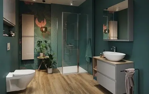 Раковина на стільницю Cersanit Moduo асиметрична 55 см K116-052 30412 - фото 5