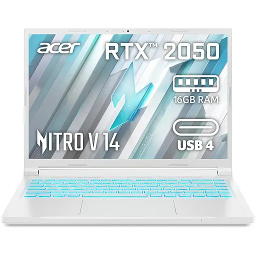 Ігровий ноутбук Acer Nitro V14 ANV14-61-R7YE 5 8645HS 50GHz, IPS, 16GB DDR5, 512GB, RTX 2050 4GB, Без ОС