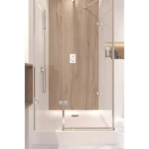 Душевая кабина Qtap Capricorn CRM1018RC6 Clear, прозрачный, хром - фото 6