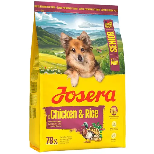 Сухий корм для собак Josera Mini Senior Chicken & Rice 3 кг - фото 2