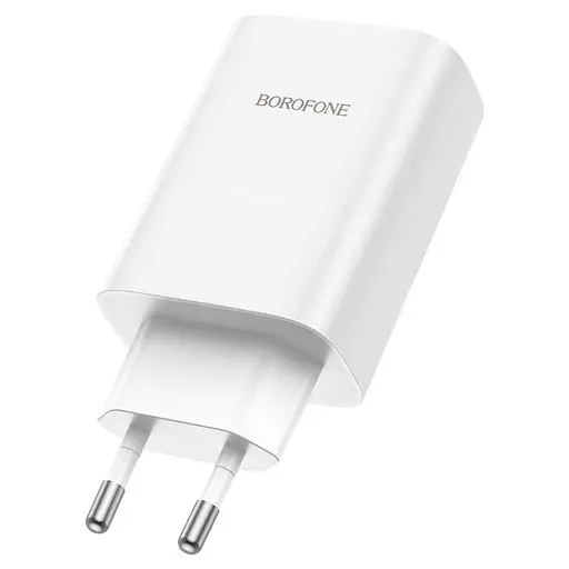 МЗП Borofone BN10 Sunlight PD65W (1USB-A/1C) White - фото 4