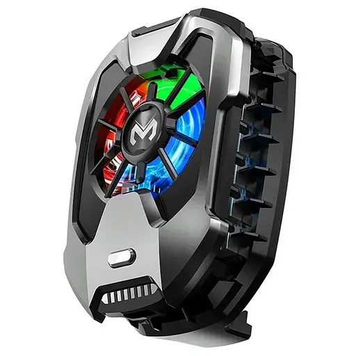 Кулер з екраном активне охолодження для телефону / планшета Memo DLA8 шириною до 88 Black (18511)