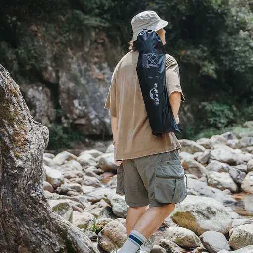 Складной стол Naturehike CNK2450JJ013, M, алюминий, серый - фото 5