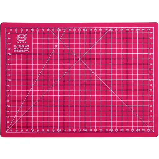 Коврик Dafa самовосстановительный А3 (450х300х3мм) маджента - фото 1