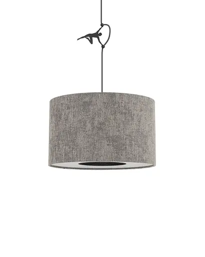 Подвесной светильник, люстра Nowodvorski 11673 Lago S E27 1x15W IP20 серый - фото 4