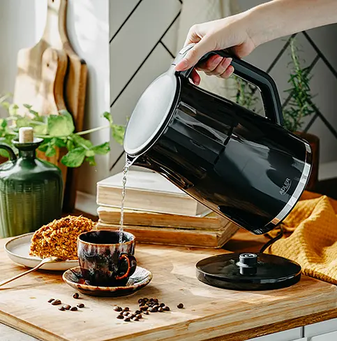 Электрочайник LED с регулятором температуры, 1.7л Adler AD 1350 - фото 9