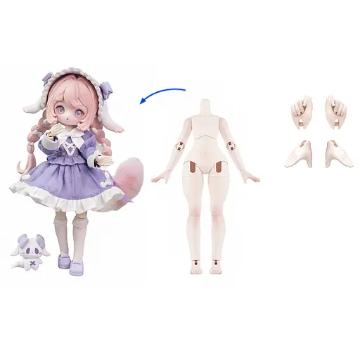 Коллекционная кукла BJD Pop Top Lucky Emma - Истории Эльфийки Лулу (DGYC-0006) - фото 2