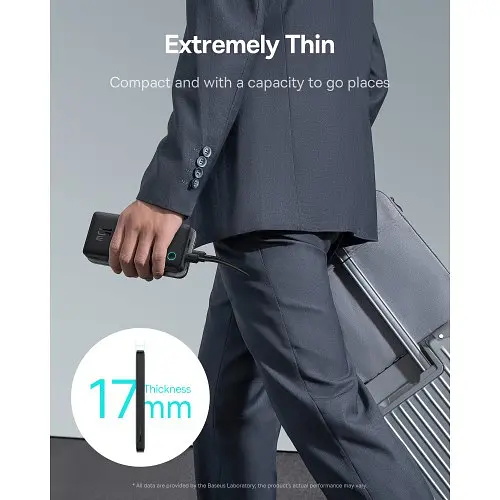 УМБ Baseus Airpow Lite 10000 mAh 15W черный P10067500123-00 - фото 3