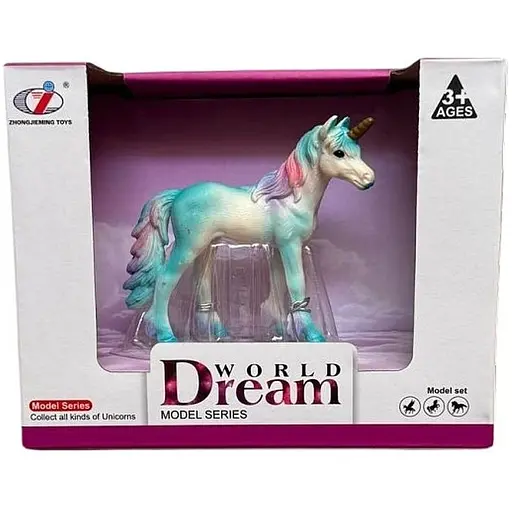 Фигурка Dino Toys Единорог Y24 голубой (Q9899-Y24) - фото 1