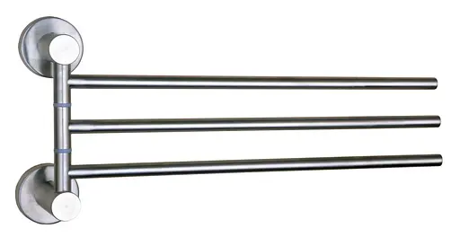 Тримач для рушника Globus Lux SS 8431-3 хром матовий - фото 2