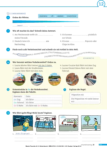 Beste Freunde. Arbeitsbuch mit Audios online A1.2 - фото 3