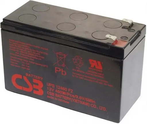 Акумуляторна батарея для ДБЖ CSB AGM 12 V / 5 А*ч (HR1221WF2) - фото 1