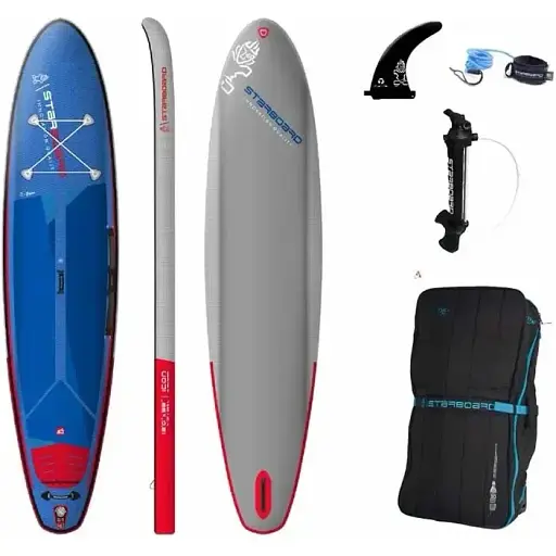 Sup-дошка StarBoard Inflatable Sup 12'0 X 33 X 4.75 Icon Deluxe SC Сірий/Синій (1053-2012220601001)