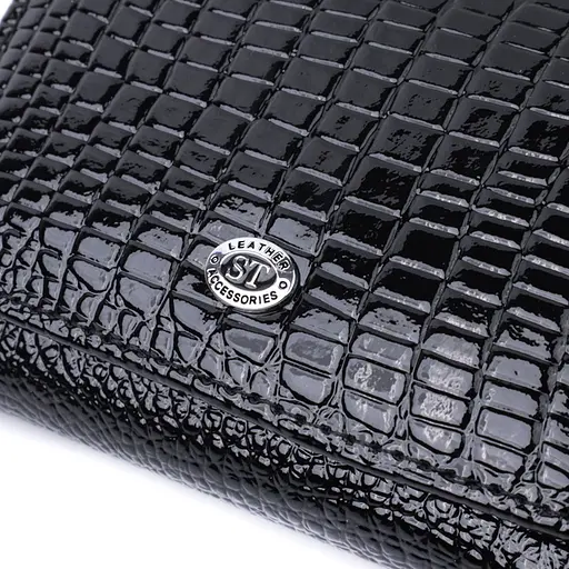 Жіночий шкіряний гаманець ST Leather 11.5х8.5х2 см acs0029446 - фото 5
