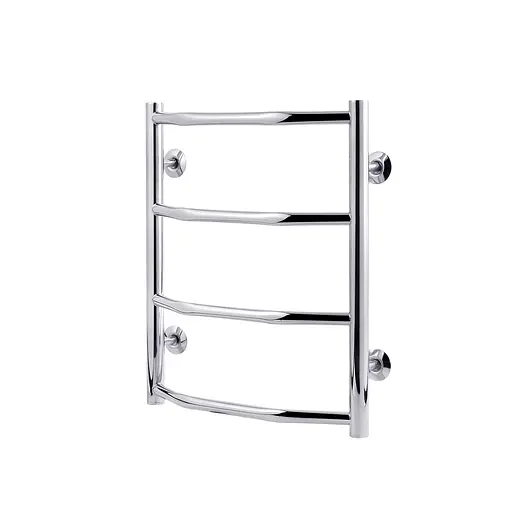 Рушникосушарка водяна Kroner Трапеція ДТ01 500x430/4 CV014723, Хром, нижнее - фото 1
