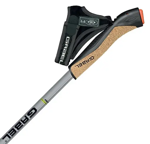 Палиці для скандинавської ходьби Gabel X-5 Black/Yellow 120 (7008351131200) (DAS301831) - фото 2