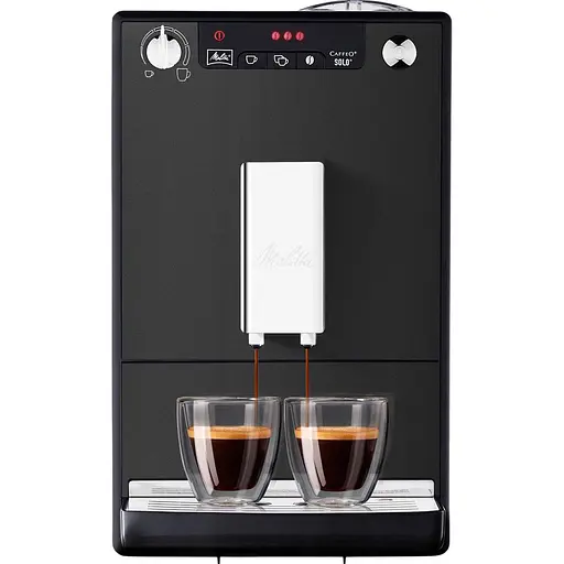 Кофемашина Melitta Caffeo Solo Frosted Black (E950-544) [137159] - фото 2