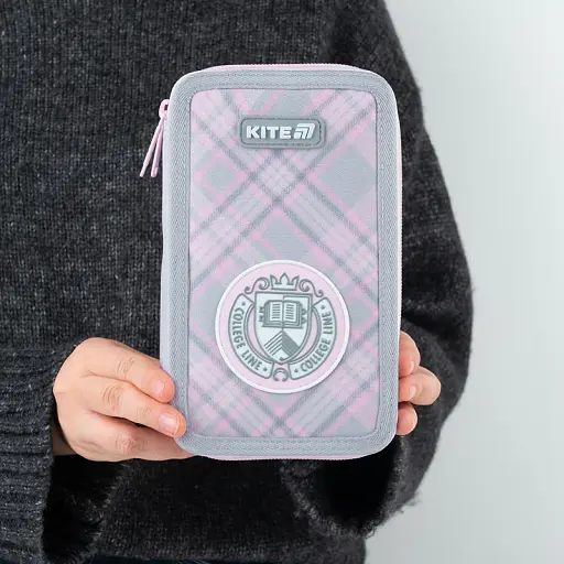 Пенал без наповнення Kite College Line 2 відділення (K26-623-1) - фото 7