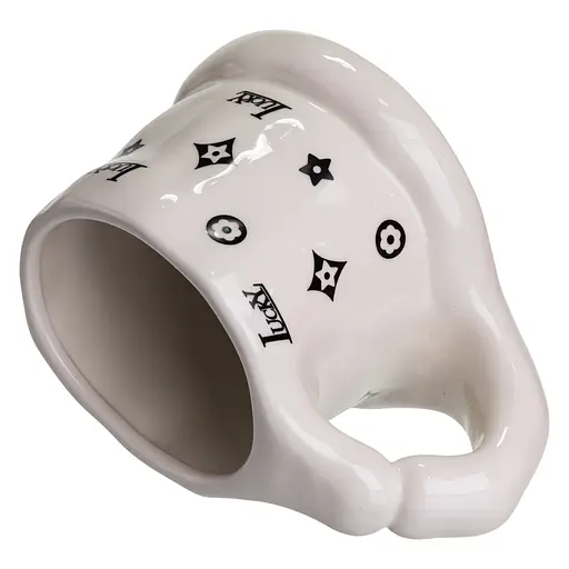 Кружка фарфоровая Lucky 500 мл белый FM-11A - фото 5