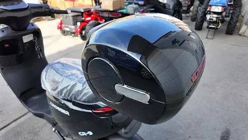 Електроскутер Двомісний CROSSER CR9 (1000W,72V,24Ah графенові абк) Чорний - фото 10