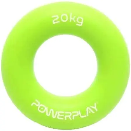 Еспандер кістьовий PowerPlay силіконовий PP-4324 Hand Grip Ring Medium 20 кг Зелений (PP_4324_20kg) - фото 1