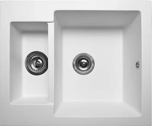 Кухонная мойка Fancy Marble Arizona белый 105060001 - фото 1