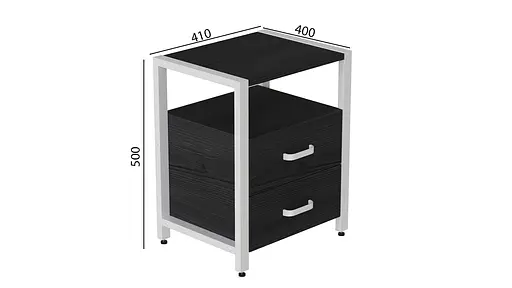 Тумба універсальна Вів'єн 2/2 50x41x40 білий ДСП Сосна Кембра 16мм FRD-104165 - фото 6