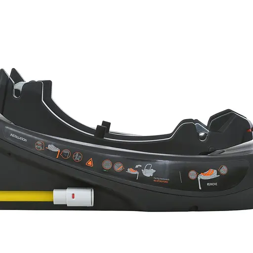 База под автокресло El Camino i-FLOW ME 1198 Base 360, i-SIZE R129, с ISOFIX и опорной ногой - фото 3