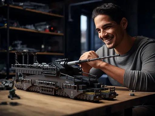 Конструктор Nifeliz Залізнична артилерійська система "Dora" (NF10240) - фото 7