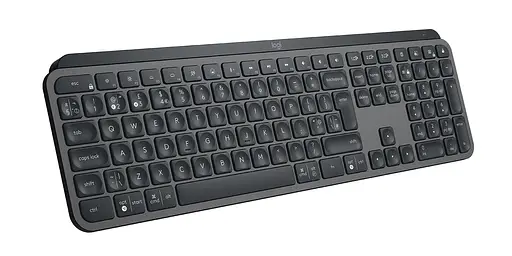 Клавиатура беспроводная Logitech MX Keys Advanced for Business Wireless Illuminated UA Graphite (920-010251) - фото 2
