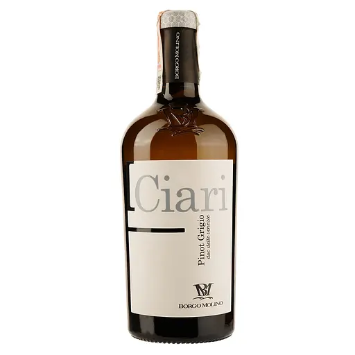 Вино Borgo Molino I Ciari Pinot Grigio DOC, белое, сухое, 0,75 л - фото 1