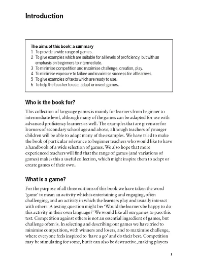 Games for Language Learning 3rd Edition - фото 2