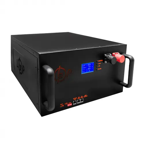 Акумулятор LogicPower LiFePO4 51,2V - 160 Ah (8192Wh) (BMS 200A/100А) LCD метал RM Smart - фото 2