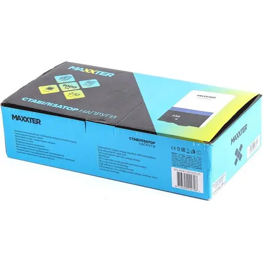 Стабілізатор Maxxter MX-AVR-DW1000-01 - фото 5