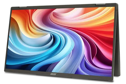 Монiтор 15.6" Acer Dual Portable PD163QTbmiuux (UM.ZP3EE.011) Black - фото 4