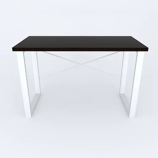 Письмовий стіл Ferrum-decor Драйв 750x1400x600 Білий метал ДСП Венге Магія 32 мм (FRD-105361) - фото 3