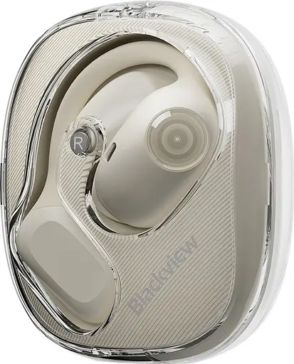 Навушники бездротові Blackview AirBuds 100 Seashell White Bluetooth 5.3 стереогарнітура біла - фото 4